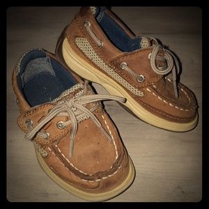 Tan Toddler Sperry Top-Sider